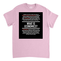 Economics Defined   Economist Poster Copy Classic T-shirt | Artistshot