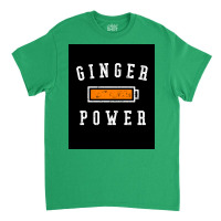 Ginger Power   Funny Ginger Battery Poster Classic T-shirt | Artistshot