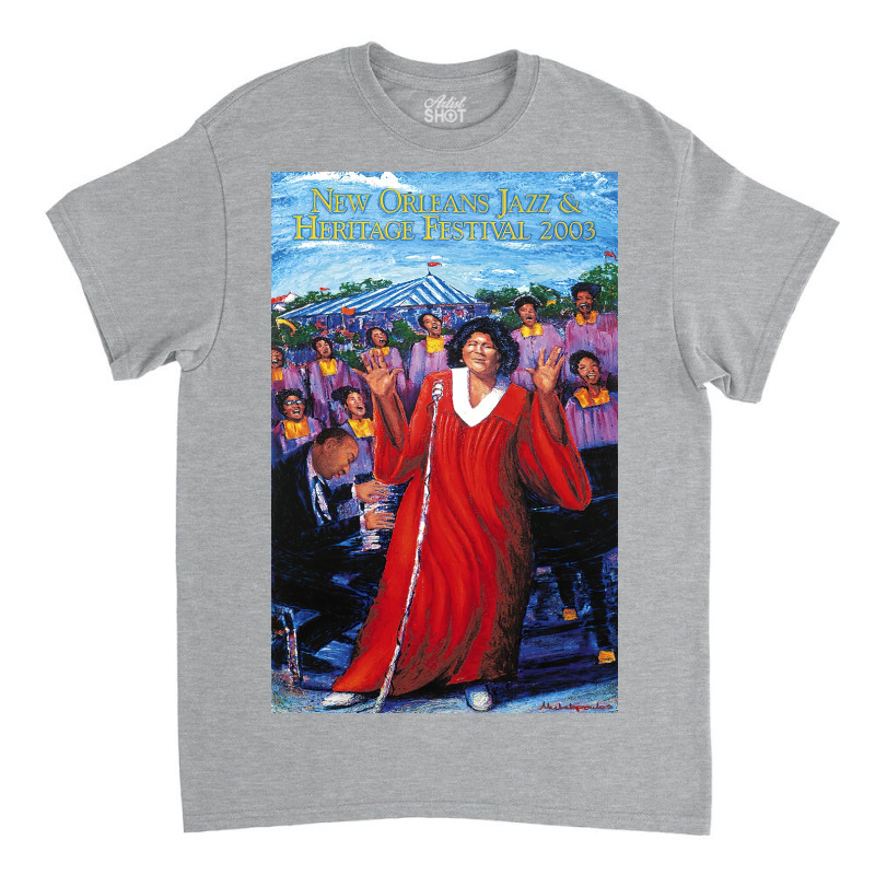 Jazz Fest 2003 Poster Classic T-shirt | Artistshot