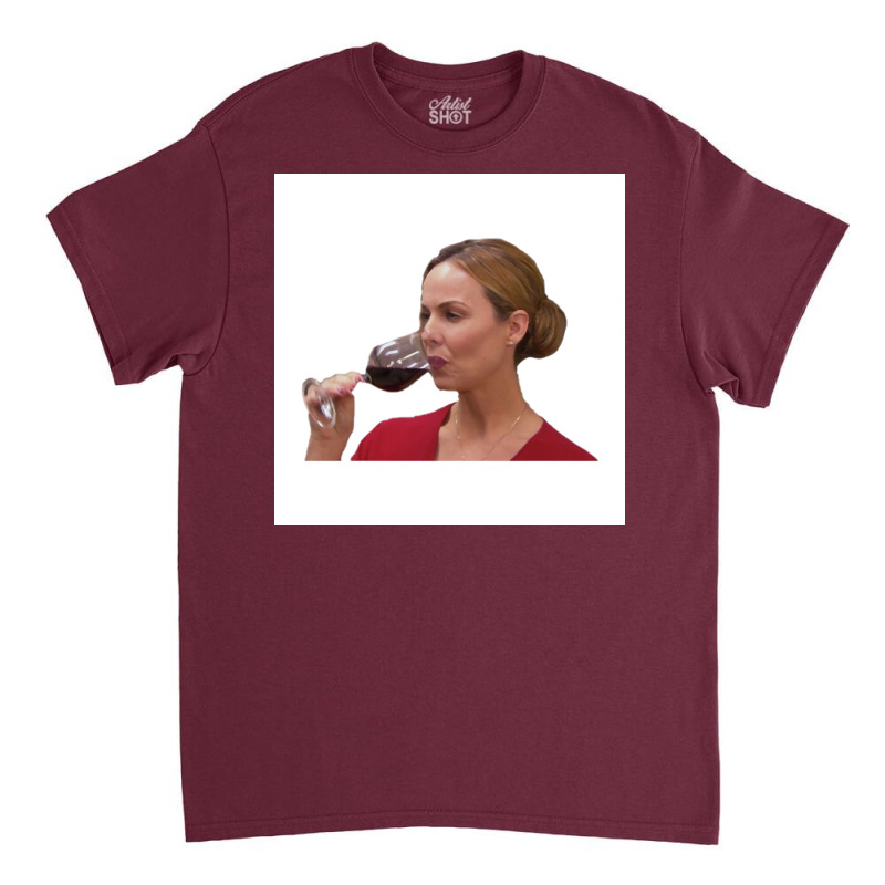 Jan Levinson The Office Wine Poster Classic T-shirt | Artistshot