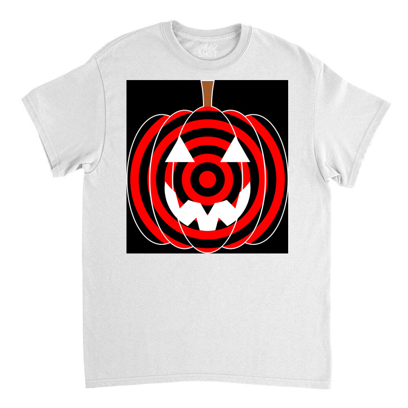 Halloween Funny Pumpkin Target Poster Copy Copy Copy Copy Classic T-shirt | Artistshot