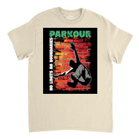 Parkour   No Limits No Boundaries Poster Copy Copy Copy Classic T-shirt | Artistshot