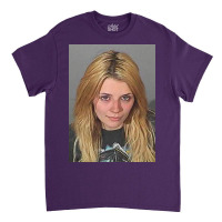 Mischa Barton Mugshot (2007) Poster Copy Copy Copy Classic T-shirt | Artistshot