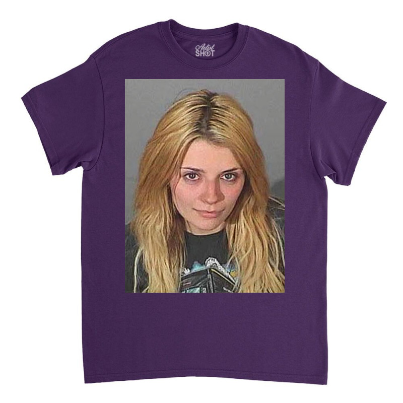 Mischa Barton Mugshot (2007) Poster Copy Copy Copy Classic T-shirt | Artistshot