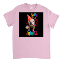 Party Animal Pig Design Poster Classic T-shirt | Artistshot