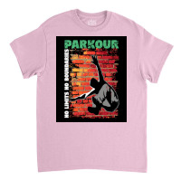 Parkour   No Limits No Boundaries Poster Classic T-shirt | Artistshot