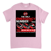 The All New Emergency Number Poster Copy Classic T-shirt | Artistshot