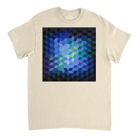 Victor Vasarely Ion 11, 1969 Poster Copy Classic T-shirt | Artistshot