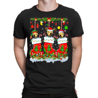 Funny Mandolin In Xmas Socks Lights Mandolin Chris T-shirt | Artistshot