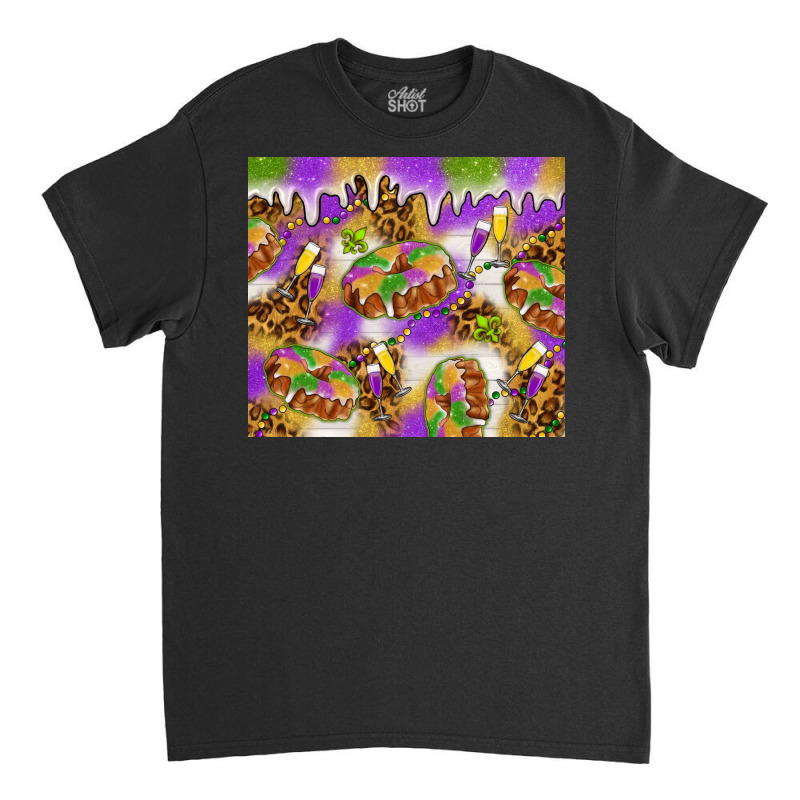 Mardi Gras With King Cake Tumbler Classic T-shirt | Artistshot