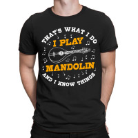 Funny Mandolin Saying Gift Folk Music Bluegrass T-shirt | Artistshot