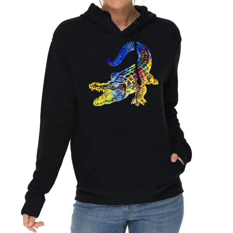 Crocodile Lover T  Shirtcrocodile Aligator With Beutiful Gift Idea T Lightweight Hoodie | Artistshot