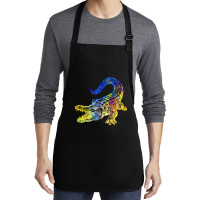 Crocodile Lover T  Shirtcrocodile Aligator With Beutiful Gift Idea T Medium-length Apron | Artistshot