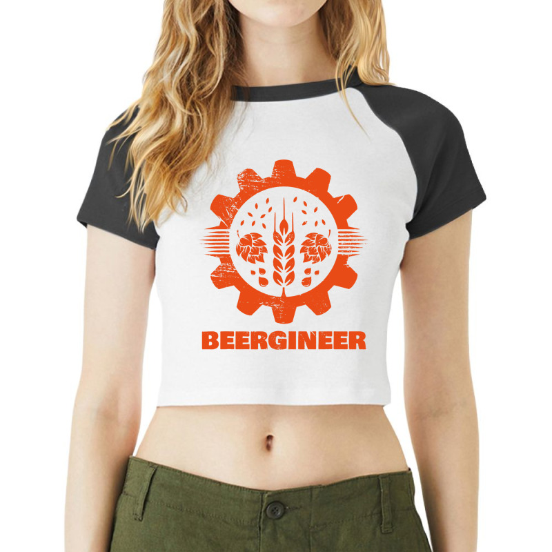 Funny Home Brewing Art Men Women Craft Beer Homebr Raglan Crop Top by TODDJARVIS | Artistshot