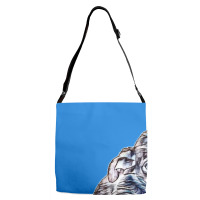 Adorable Little Mixed Breed P Adjustable Strap Totes | Artistshot