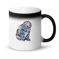 Adorable Little Mixed Breed P Magic Mug | Artistshot