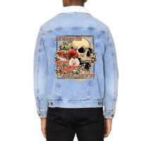 Find Someone Who Grows Flowers Boho Leopard Skull  Unisex Sherpa-lined Denim Jacket | Artistshot