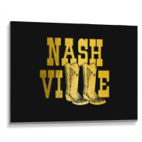 Womens Nashville Tennessee Line Dancing Cowgirl Co Metal Print Horizontal | Artistshot