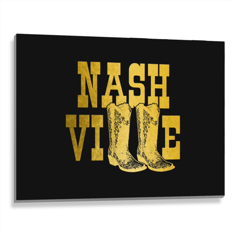 Womens Nashville Tennessee Line Dancing Cowgirl Co Metal Print Horizontal | Artistshot