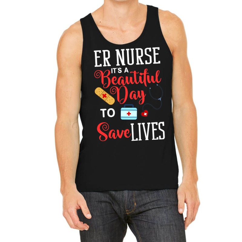 Womens Emergency Room Technician Er Nurse Hospital Tank Top | Artistshot