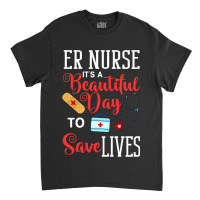 Womens Emergency Room Technician Er Nurse Hospital Classic T-shirt | Artistshot