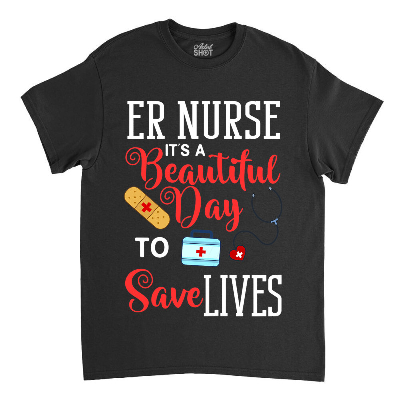 Womens Emergency Room Technician Er Nurse Hospital Classic T-shirt | Artistshot