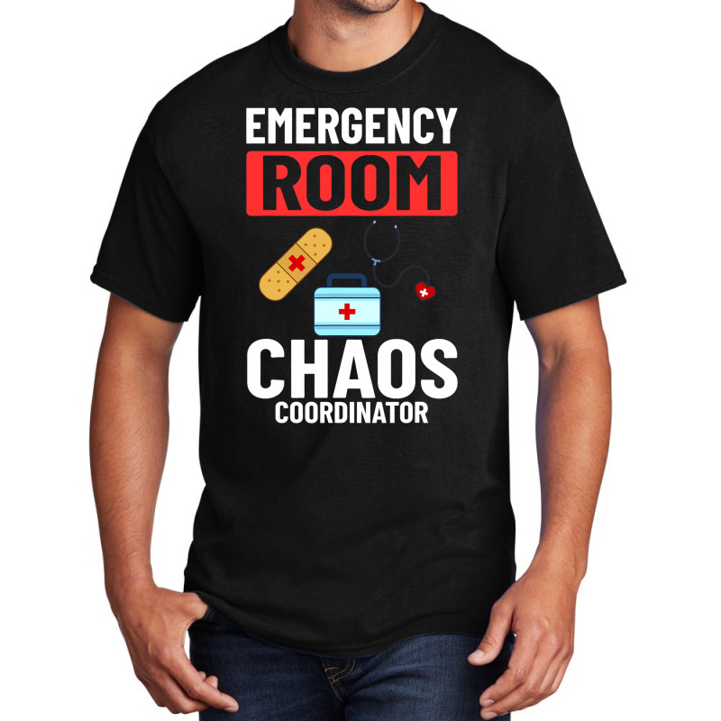 Emergency Room Technician Er Nurse Hospital Depart Basic T-shirt | Artistshot