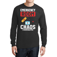 Emergency Room Technician Er Nurse Hospital Depart Long Sleeve Shirts | Artistshot