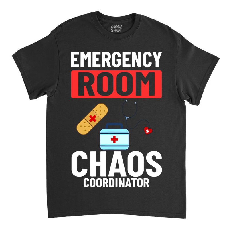 Emergency Room Technician Er Nurse Hospital Depart Classic T-shirt | Artistshot