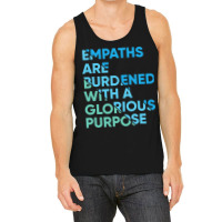 Empath Graphic Purpose Meditation Quote Sensitive  Tank Top | Artistshot