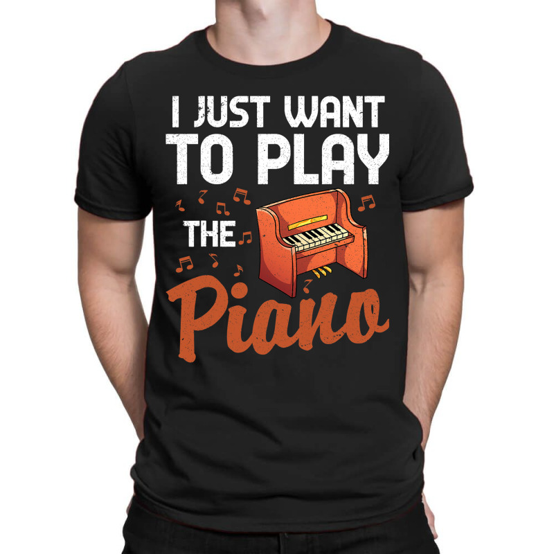 Funny Piano Player Classical Music Pianist Music N T-shirt | Artistshot