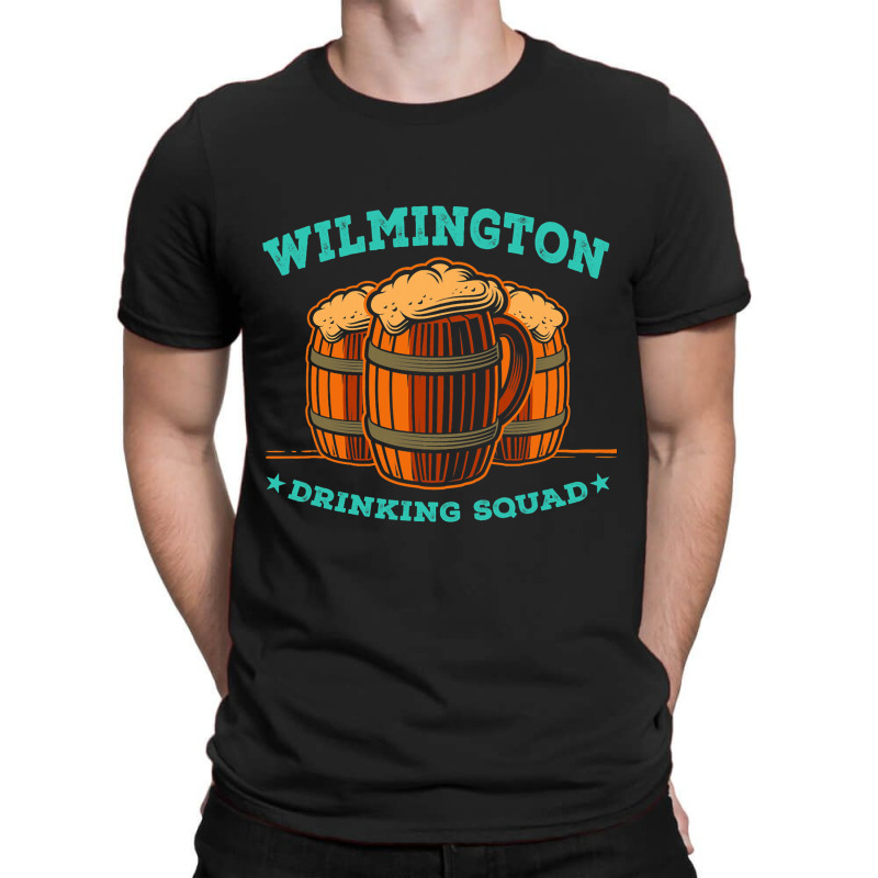 Wilmington Drinking Squad Delaware Homebrewing De  T-shirt | Artistshot