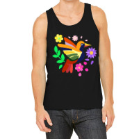 Floral Bird Otomi Mexican Embroidery Style Mexican Tank Top | Artistshot