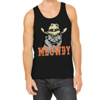 Meowdy Funny Country Music Cat Cowboy Hat Vintage Tank Top | Artistshot