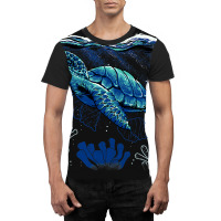 Sea Turtle Beach Lover Ocean Animal Marine Turtles Graphic T-shirt | Artistshot