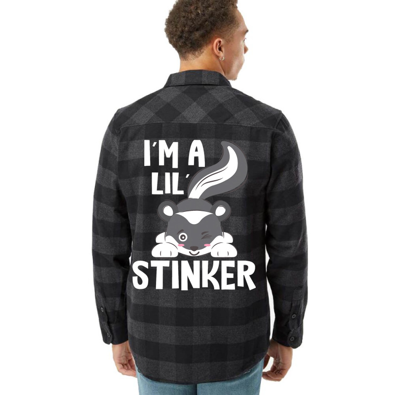 Stinker 2skunk Lover Zookeeper Animal Lover Zoolog Flannel Shirt by GittyBeaulieu | Artistshot