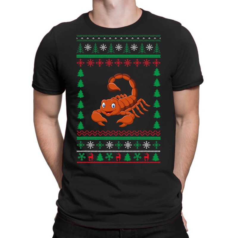 Scorpion Lover Boys Girls Funny Christmas Ugly Swe T-shirt | Artistshot