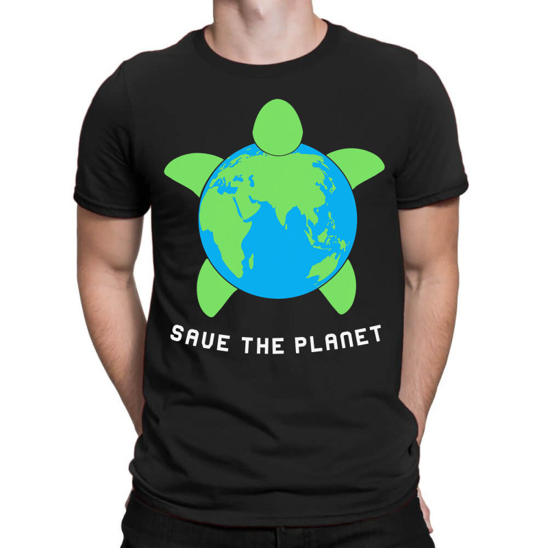 Save The Planet Turtle Ecofriendly Earth Day 21 T-shirt | Artistshot