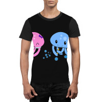 Silly Chibi Jellyfish Kids Graphic T-shirt | Artistshot