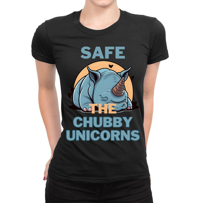 Save The Rhinos 2rhino Horns International Animal  Ladies Fitted T-Shirt by JanChao | Artistshot