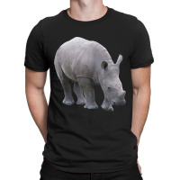 Rhino Baby 2rhino A Wild Animal In Africa T-shirt | Artistshot