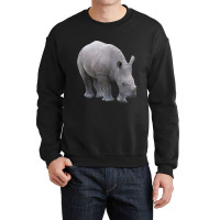 Rhino Baby 2rhino A Wild Animal In Africa Crewneck Sweatshirt | Artistshot