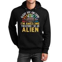 Space Abduction Vintage Ufo Alien Retro Unisex Hoodie | Artistshot