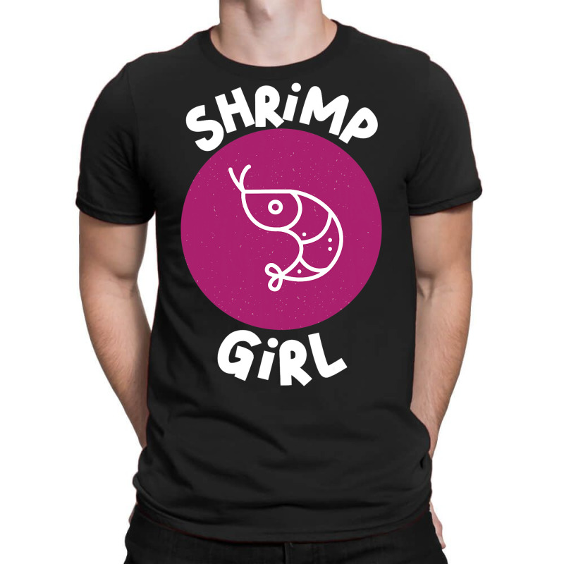 Shrimp Girl Seafood Shrimp T-shirt | Artistshot