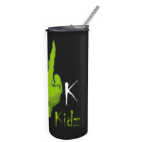 Middle Finger Them Kids Skinny Tumbler | Artistshot