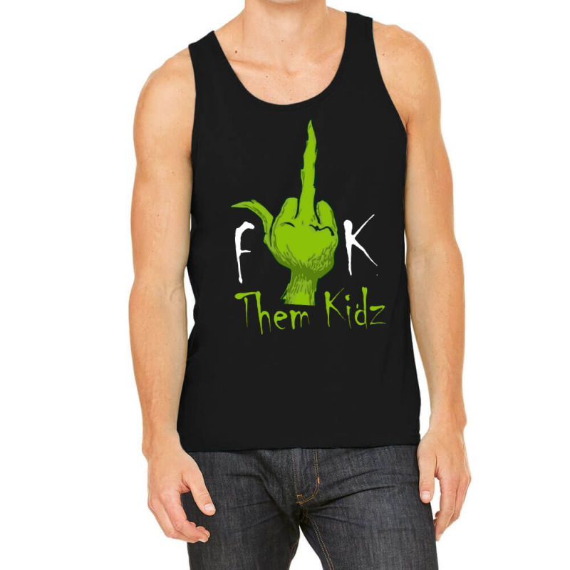 Middle Finger Them Kids Tank Top | Artistshot