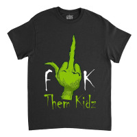 Middle Finger Them Kids Classic T-shirt | Artistshot