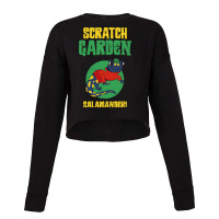 Salamander Scratch Garden Exotic Pet Amphibian Lov Cropped Sweater | Artistshot