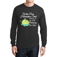 Sleeping Frog Toad When Hibernation Start 100 Part Long Sleeve Shirts | Artistshot