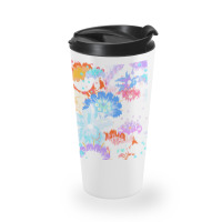 Flowers Illustration T  Shirt Sunshine Blossoms Travel Mug | Artistshot